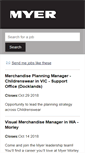 Mobile Screenshot of careers.myer.com.au